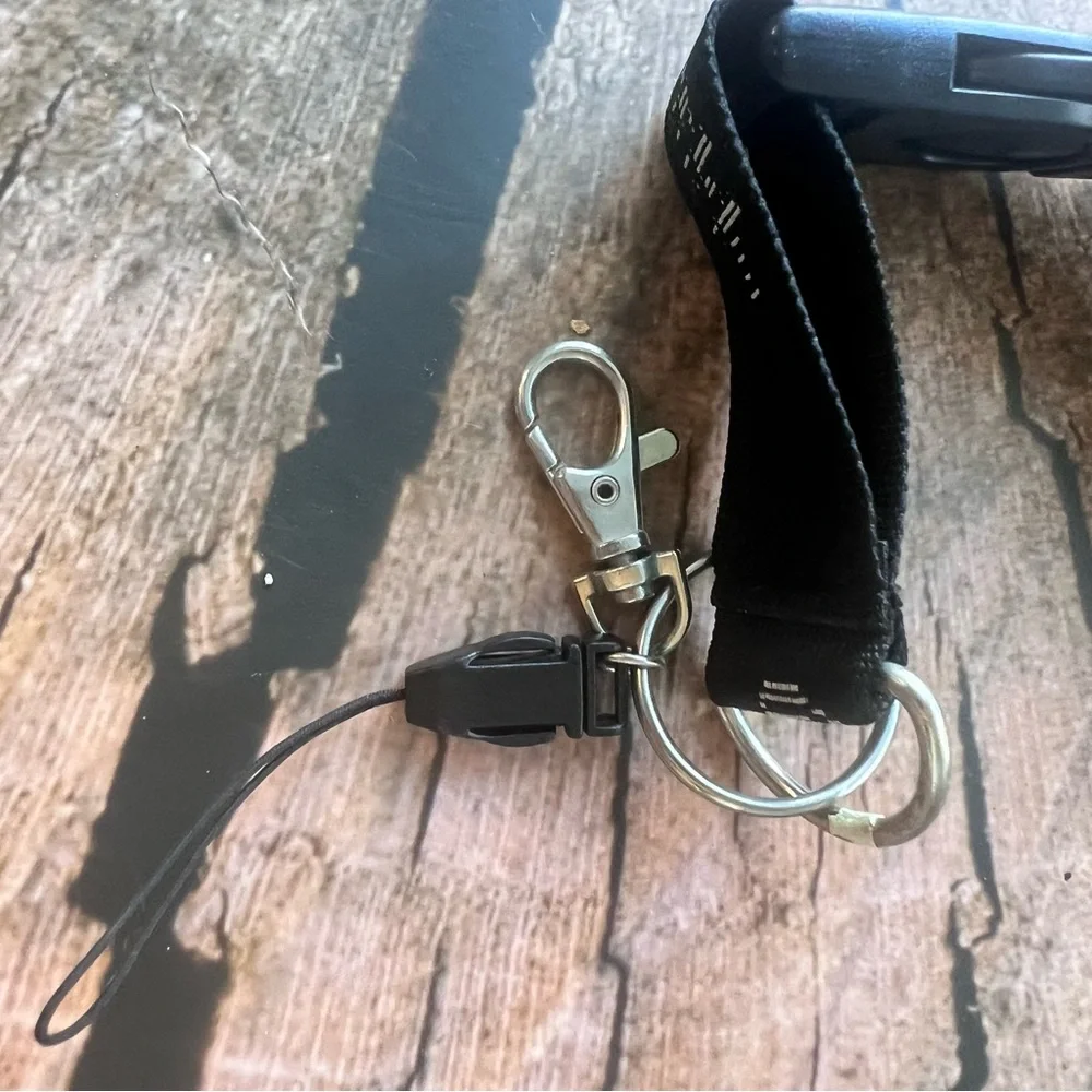 Disney‎ World Black Lanyard 25”